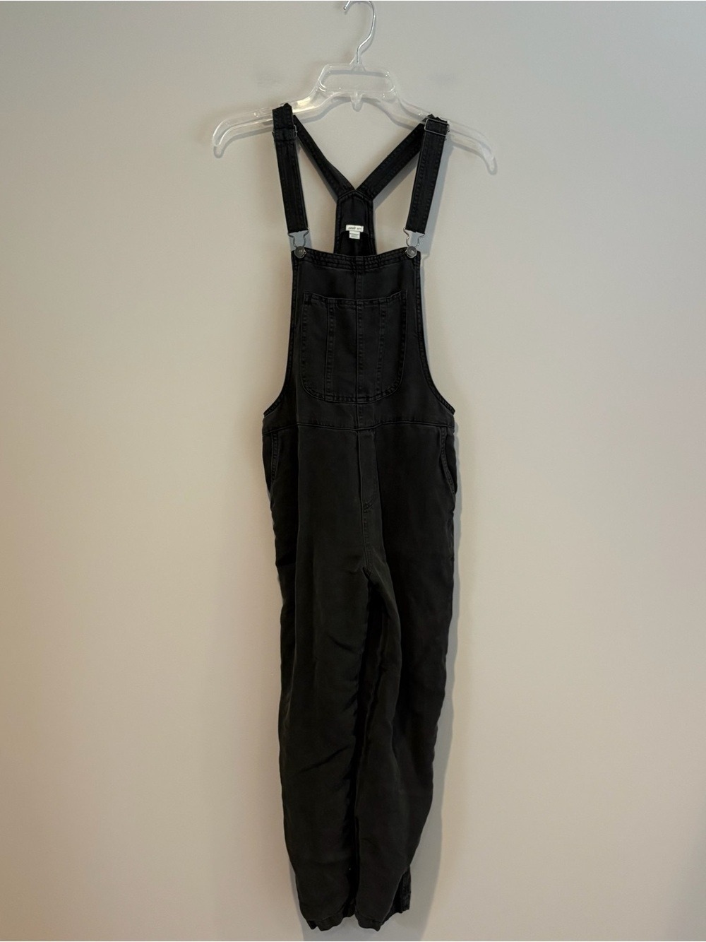 aerie Black Overall Jumpsuit Size XS
